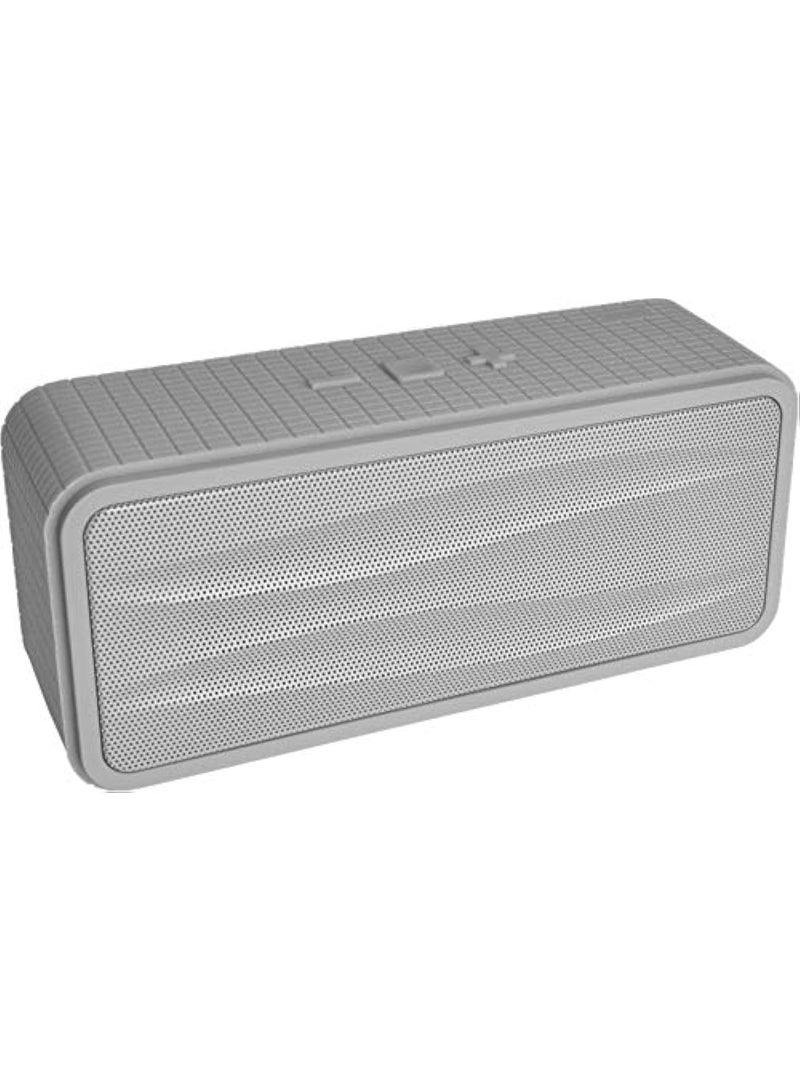 ديفوم أون بيت 200 مكبر صوت بلوتوث محمول، صوت ستيريو لاسلكي، بطارية قابلة لإعادة الشحن، رمادي - Image 1